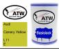 Preview: Audi, Canary Yellow, L11 E: 500ml Lackdose, von ATW Autoteile West.